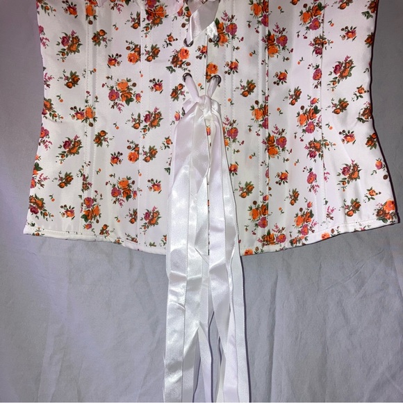 Corset Story Straight Line Overbust w/ Off Shoulder Collar - Picture 5 of 9